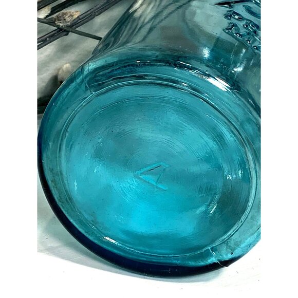 Blue Ball Perfect Mason Half Gallon Vintage Jar 4 W/Zinc Lid Insert/Single Jar - Picture 3 of 6